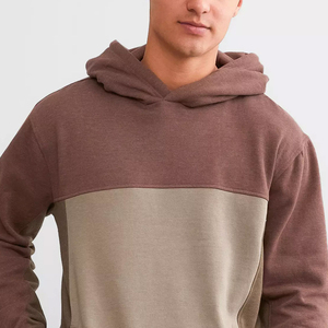 <b>Mens</b> French Terry Hoodie Lightweight Pullover <b>Hooded</b> Sweatshirt Relaxed Casual Fit Soft Cotton Streetwear <b>Top</b> Long Sleeve Spring - Product Image 6