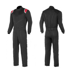 ชุดแข่งรถมืออาชีพสำหรับนักแข่งมอเตอร์สปอร์ต ระบายอากาศได้ดี น้ำหนักเบา ผลิตจากโพลีเอสเตอร์/ไนลอน ปรับแต่งได้ตามต้องการสำหรับการแข่งขันบนสนาม - Product Image 1
