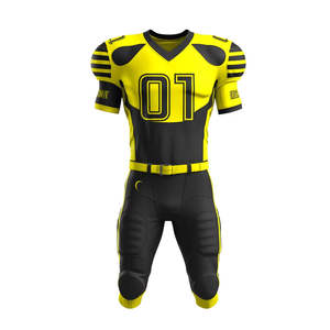 Uniformes de football américain de bonne qualité - Prix compétitif, étiquette privée, antibactériens, couleurs et designs personnalisés, service OEM - Product Image 6