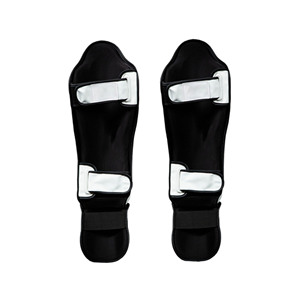 Most Popular Premium Leather Shin Guards Wholesale MMA Shin Guards Muay Thai Shin Guards Double Straps Boxing <b>Leg</b> Protectors - Product Image 3