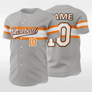New Arrival Baseball Jersey Sports Team Logo Applique Embroidered Authentic Heavy Weight Short Sleeve Breathable Plus Size - Product Image 1