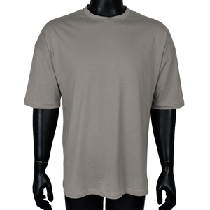 เสื้อยืดผู้ชายไซส์ใหญ่ผ้าฝ้ายระบายอากาศพิมพ์โลโก้ตามสั่งขายส่งคุณภาพสูงสไตล์วินเทจ - Product Image 4