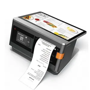 pos system for restaurant touch screen touch scree automatic counter table caisse enregistreuse self payment cashier pos tablet