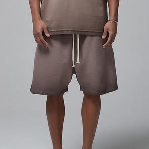 Pantalones Cortos de Algodón para Hombre, Corte Holgado, con Aspecto Vintage Lavado al Ácido - Product Image 5