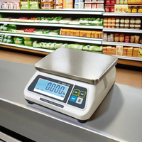 Balance numérique Machine numérique DSW100 Balance électronique avec imprimante d'étiquettes pour supermarché