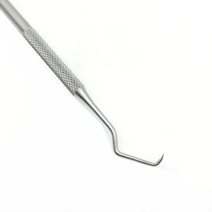 10PCS Sondas Exploradoras Dentales de Doble Gancho de Acero Inoxidable con Certificación CE Clase I, 1 Año de Garantía por Dentavex - Product Image 4