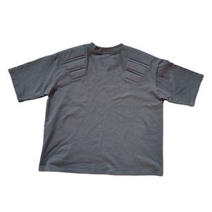 เสื้อยืดคอตตอนดีไซน์ใหม่ปี 2026 แขนสั้นทรงโอเวอร์ไซส์ แบบครอป หนานุ่ม สำหรับผู้ชาย สไตล์ลำลอง สตรีทแวร์ - Product Image 2