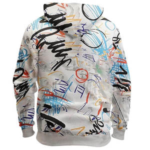 Sweat à capuche personnalisé OEM ODM, MOQ 10 pièces, 100% coton molletonné, streetwear, sweat à capuche zippé, color block, délavé à l'acide, sweat à capuche éco-responsable pour l'automne - Product Image 3