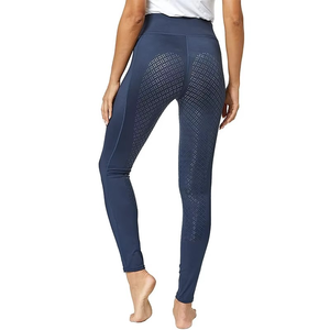 Pantalones de Montar de Cintura Alta para Mujer, Tejidos en Spandex y Nylon, Elásticos en Cuatro Direcciones, Color Sólido, Cintura Elástica 2026 - Product Image 4