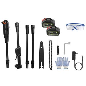 Motosega Elettrica a Palo Senza Fili da 6 Pollici con Asta Estensibile da 7,4 Piedi, Velocità 35FT/S, 2 Batterie da 3,0Ah e Caricabatterie Inclusi - Product Image 5
