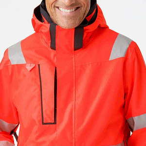 New Hi Vis Rain Wear Waterproof And Comfortable Reflective Work <b>Clothing</b>-High Visibility Jackets Overall OEM - Product Image 4
