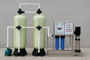 Planta de Purificación de Agua por Ósmosis Inversa de FRP Industrial de Alta Capacidad de 4000 LPH - Product Image 2