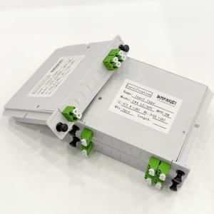 Répartiteur optique à cassette monomode 1x4 LC/APC de type enfichable, fabriqué en Chine - Product Image 6