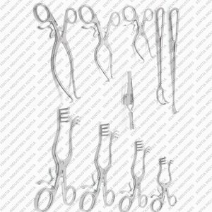 Rétracteurs chirurgicaux vétérinaires Weitlaner & Gelpi, instruments auto-serrants en acier inoxydable, ensemble pour la chirurgie animale, fournisseur OEM - Product Image 6