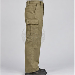 Pantalón Militar Americano Clásico con Tela Resistente, Ajuste Cómodo y Costuras Reforzadas - Product Image 3