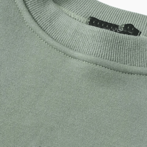 Fitness para mujer 100% algodón transpirable ligero recortado con capucha y cintura elástica Jogging Pant Set - Product Image 3