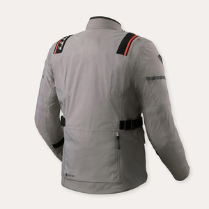 เสื้อแจ็คเก็ตมอเตอร์ไซค์ผู้ชายสีเทา แขนยาว ผ้าโพลีเอสเตอร์ กันน้ำ GORE-TEX สำหรับทุกฤดู สำหรับผู้ใหญ่ - Product Image 2