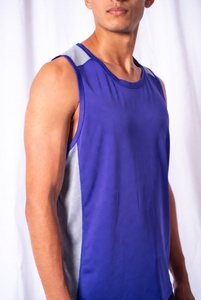 Débardeur Homme Respirant Nouveau Design à Faible MOQ – Nouvelle Arrivée Vêtements de Fitness de Haute Qualité en Promotion - Product Image 4