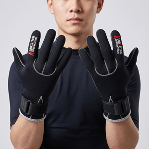 Guantes de Buceo de Neopreno con Cierre de Gancho y Bucle, Protección Anti-UV, para Uso en Playa y Agua Fría, Personalizables con Logotipo, Venta al Por Mayor Directa de Fábrica - Product Image 1