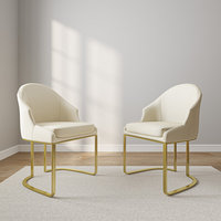 Ensemble de meubles de salle à manger en métal durable, écologique et moderne de luxe, tables et chaises, meubles de maison, utilisation polyvalente en extérieur