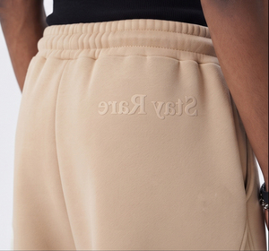 Men Cotton <b>Puff</b> Printing Sweat Pants High Drawstring Waist Baggy Men's Trouser Casual Full Length Winter Wear Sweat Pants Men - Product Image 5