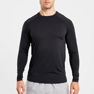 Camisetas de Hombre 100% Algodón Personalizables, Corte Ajustado, Deportivas, con Dobladillo Dividido, Diseño Liso para Correr en Clima Cálido - Product Image 3