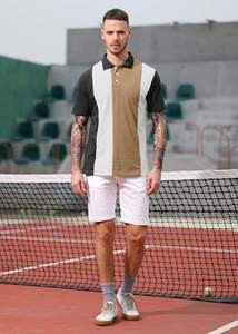 เสื้อโปโลปักลายตามสั่งปี 2025 ขายส่งเสื้อยืดคอตตอน 100% ทรงหลวมสำหรับเล่นกอล์ฟ เสื้อโปโลเรียบง่ายสำหรับผู้ชายสำหรับฤดูร้อน - Product Image 4