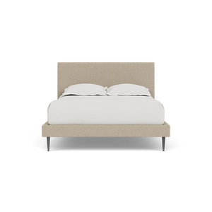 Solid Wood Panel <b>Bed</b> with Matching Footboard | KD Construction Traditional Bedroom Furniture - Product Image 1