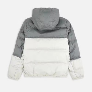 New Arrival Coated Long <b>Thin</b> Front Logo Hooded Puffer <b>Jacket</b> Men's Winter High Quality Windproof & Breathable Puffer <b>Jacket</b> - Product Image 3