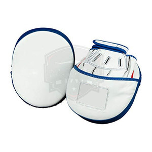 New Style High Quality Laced Leather <b>Focus</b> <b>Pads</b> Lightweight Durable Material Comfortable Martial Arts Boxing Gear - Product Image 3