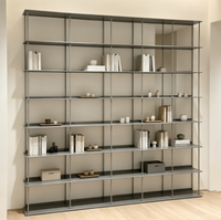 Étagère de Luxe Lumineuse Multi-Niveaux pour Salon, Bibliothèque, Bureau, Supermarché – Personnalisable