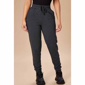 Wholesale <b>Women</b> Loose Fit Winter Hip Hop Jogger <b>Pants</b> Fashionable Embroidered Organic Cotton Fleece Breathable Track <b>Pant</b> Casual - Product Image 2
