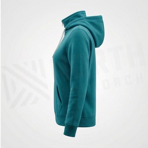 Sweat-shirt à capuche oversize pour femme, demi-zip, manches longues, en molleton de coton, délavé à l'acide, séchage rapide, haute qualité, streetwear - Product Image 3