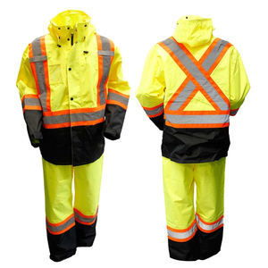 Conjunto de Ropa de Trabajo para Hombre y Mujer, Gris, Negro, Verde, con Bolsillos, Uniforme de Seguridad, Ropa Protectora - Product Image 5