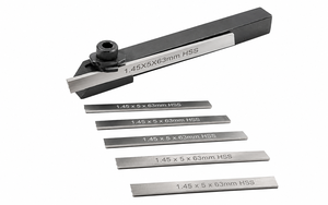 FAIRDEALS365 Porte-outil de coupe miniature 8 mm avec 6 lames HSS pour mini-tour, fabriqué à Delhi - Product Image 1