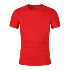 เสื้อยืดผ้าฝ้าย100% สำหรับผู้ชายเสื้อเจอร์ซี่สีพื้นออกแบบได้ตามต้องการ - Product Image 5