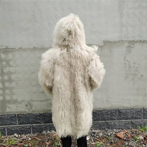 <b>Men's</b> Winter <b>Jacket</b> <b>Men's</b> Coat With Hood Fashion Thick Warm <b>Long</b> <b>Men's</b> Fur Coat - Product Image 1