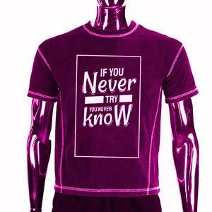 Camiseta Personalizada con Lavado Ácido, Estilo Vintage Unisex, Fabricante OEM de Marca Privada, Corte Regular, Manga Corta - Product Image 4