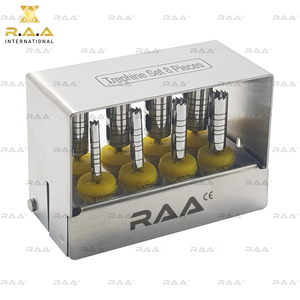 ชุดดอกสว่านเจาะฟันแบบยาว 8 ชิ้น สำหรับถอดครอบฟัน พร้อมที่เก็บดอกสว่าน R.A.A. INTERNATIONAL คุณภาพพรีเมียม - Product Image 3