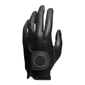 Guante de Golf de Piel de Oveja Premium, Suave, Transpirable y Cómodo, para Mano Izquierda, Talla Personalizada, Duradero, Antideslizante, Flexible y Ligero - Product Image 1