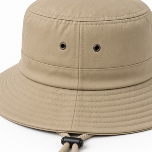 Iota Neutral Boonie <b>Hat</b> <b>Mens</b> Brown Embroidered Greek Letter Wide Brim Outdoor <b>Sun</b> Cap Adjustable Chin Cord Casual Fraternity - Product Image 5