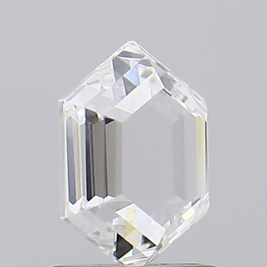 Diamante de 1.25 CT, corte hexagonal rosa, cultivado en laboratorio, CVD, color E, VS1, pulido a mano en India, para la elaboración de anillos, pendientes y colgantes. - Product Image 3