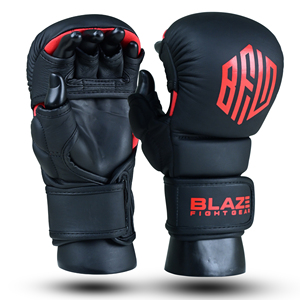 Wholesale MMA Sparring <b>Gloves</b> for Kickboxing Martial Arts training fight <b>glove</b> open palm half finger 7oz MMA Grappling <b>gloves</b> - Product Image 1