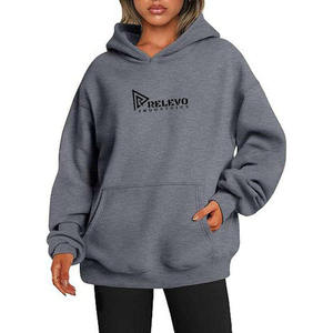 Sweat à capuche pour homme coupe classique en molleton 100% coton épais avec poche, collection Printemps - Product Image 5