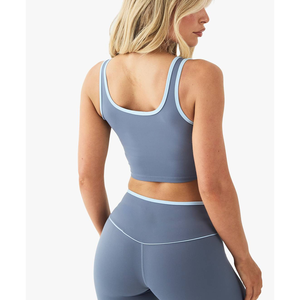 Soutien-gorge de sport OEM à dos nageur haute performance pour l'entraînement et les activités de plein air, vêtement de sport anti-humidité, tenue athlétique, soutien-gorge de yoga chaud - Product Image 5