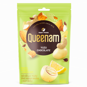 Dulces y Confitería HALAL, Nueces de Almendra y Anacardo Cubiertas de Chocolate Yuzu, 150G, Suministro, Marca Personalizada, Comercio Internacional - Product Image 1