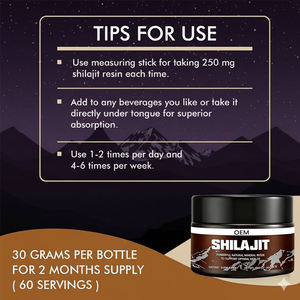 Fournisseur d'exportation de résine de Shilajit naturelle |   Shilajit de l'Himalaya Premium par FIT - Product Image 6