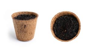 Maceta de Fibra de Coco Natural, Contenedor Biodegradable para Cultivo en Viveros - Product Image 2