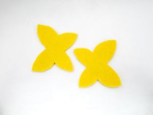 Mariposas de Fieltro Recortadas para Proyectos de Costura y Manualidades Infantiles - Comercio Justo y Hecho a Mano de Forma Ética - Product Image 5