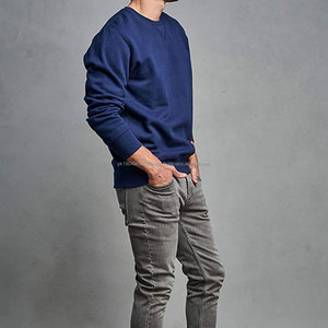 Sudadera de Algodón 100% con Diseño Personalizado 2025, la Mejor Calidad, Informal, para Exteriores, Invierno, Bordada, Transpirable, de Secado Rápido, Lisa, Teñida, Nueva - Product Image 4